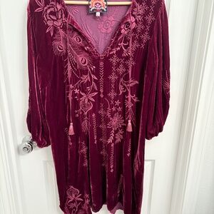 Johnny Was Gorgeous knee-length dress. Size M.